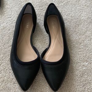 Alfani 7.5 black flats